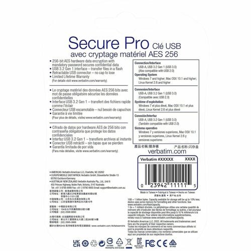 32GB STORE N GO SECURE PRO USB MULTI 4