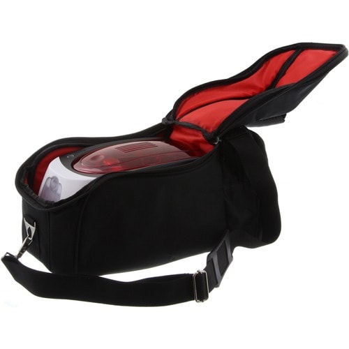 Étui de transport Badgy pour imprimante portable - Noir, rouge - 7,87" (200 mm) de hauteur x 14,5" (200 mm)