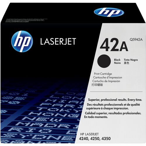 HP 42A (Q5942A) Original Standard Yield Laser Toner Cartridg
