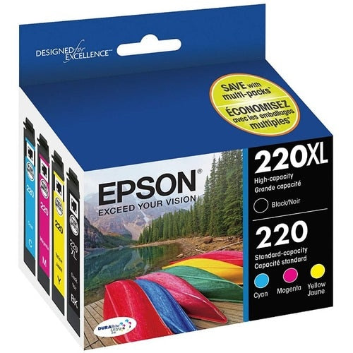 Epson DURABrite Ultra 220XL High/Standard Yield Inkjet Ink C