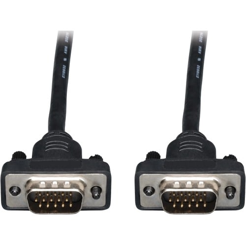 Tripp Lite 15ft VGA Coax Monitor Cable Low Profile wit RGB High Resolution HD15 M/M 15'