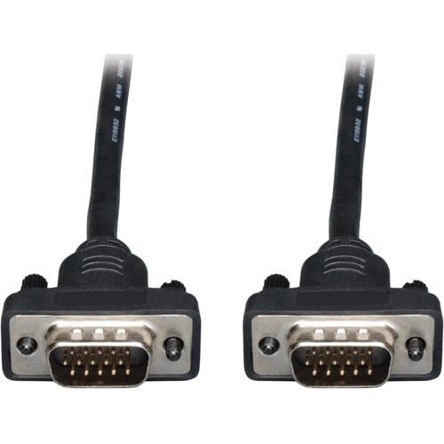 Tripp Lite 50ft VGA Coax Monitor Cable Low Profile with RGB High Resolution HD15 M/M 50'