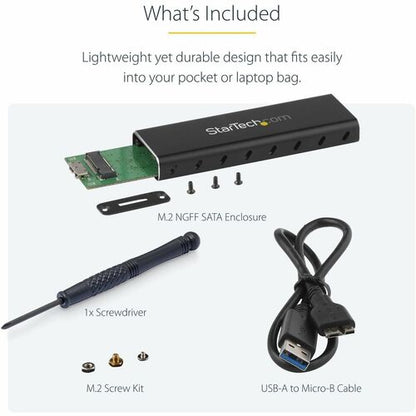 Carcasa externa SSD USB 3.0 a M.2 con UASP