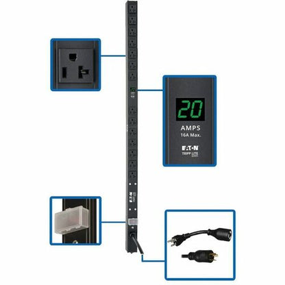Unité de distribution d'alimentation Tripp Lite par Eaton PDUMV20-36 14 prises - NEMA L5-20P - 14 x NEM