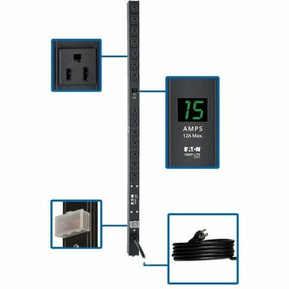 Unité de distribution d'alimentation Tripp Lite par Eaton PDUMV15-36 14 prises - NEMA 5-15P - 14 x NEMA