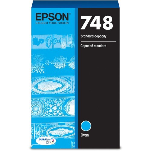 Tinta de inyección de tinta Epson DURABrite Pro 748 Original de rendimiento estándar C