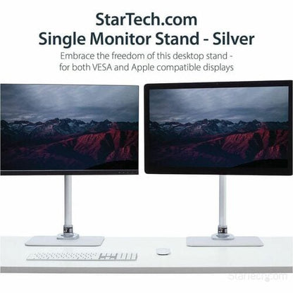 StarTech.com Single Monitor Stand, For up to 34" (