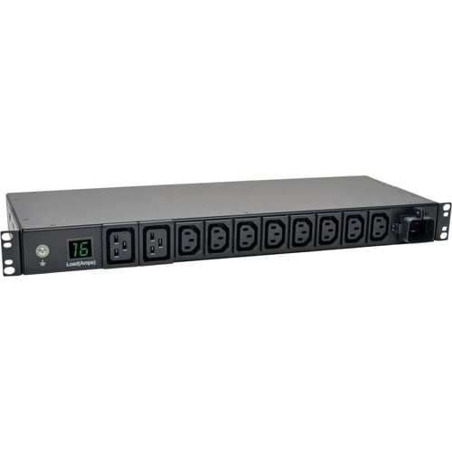Unité de distribution d'alimentation Tripp Lite par Eaton PDUMH16HV 10 prises avec compteur - IEC 60309 16 A B