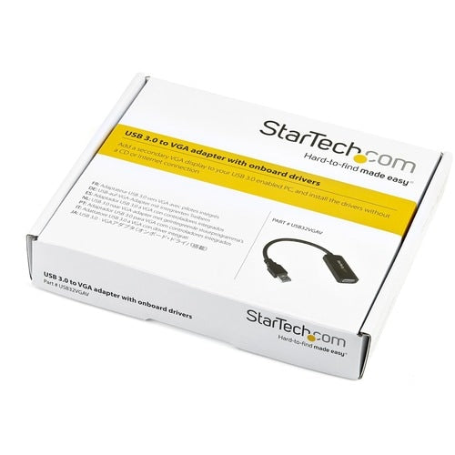 Adaptador de vídeo USB 3.0 a VGA de StarTech.com con encendido