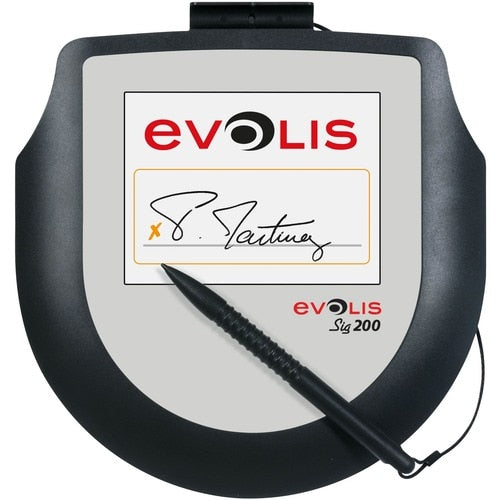Tablette de signature Evolis Sig200 - LCD rétroéclairé - 3,98" (101 mm) x 2,99" (76 mm) Act