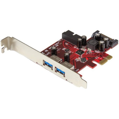 Carte adaptateur 4 ports PCIE USB 3.0, 2 connecteurs de type carte mère