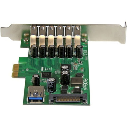 Tarjeta PCI Express USB 3.0 de 7 puertos StarTech.com - 5 Gbps - Estándar y de perfil bajo