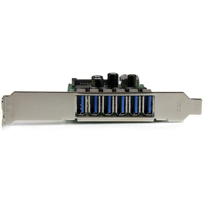 Tarjeta PCI Express USB 3.0 de 7 puertos StarTech.com - 5 Gbps - Estándar y de perfil bajo