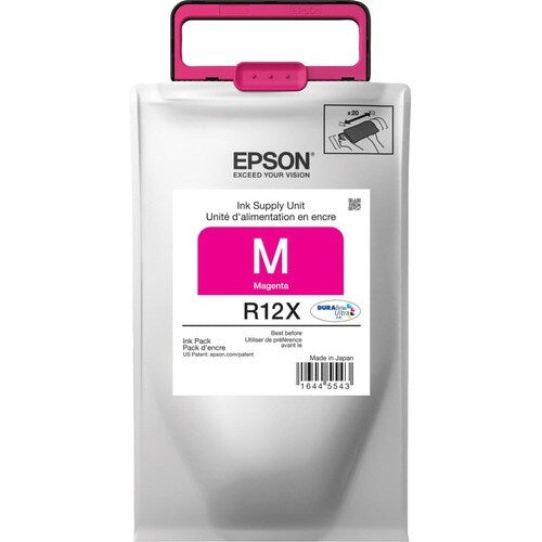 Cartouche d'encre jet d'encre haute capacité d'origine Epson DURABrite Ultra R12X