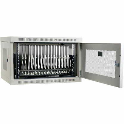 Estación de carga para tabletas USB de 16 puertos Tripp Lite by Eaton (blanca) - 1 x