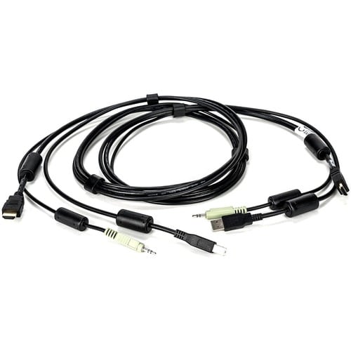 Cable KVM todo en uno Vertiv Cybex SC800/SC900 de 1,8 m | Un solo cabezal | 4K UHD | HDMI a HDMI