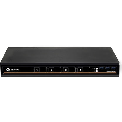 Vertiv AVOCENT SwitchView 4 Port Desktop KM Switch - 4 Computer(s) - 1