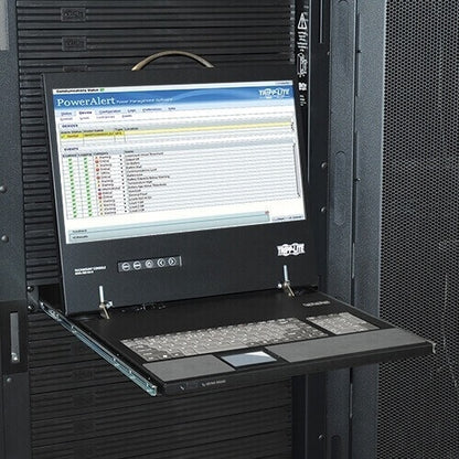 Console rackable Tripp Lite by Eaton 1U avec écran LCD 19", DVI ou VGA - 1 ordinateur