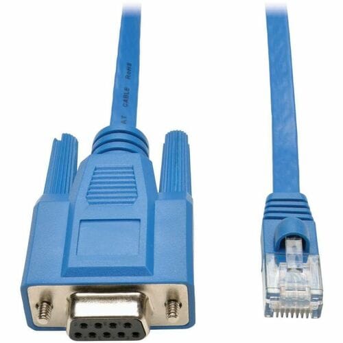 Tripp Lite 6ft Cisco Serial Console Port Rollover Cable RJ45 to DB9F 6'