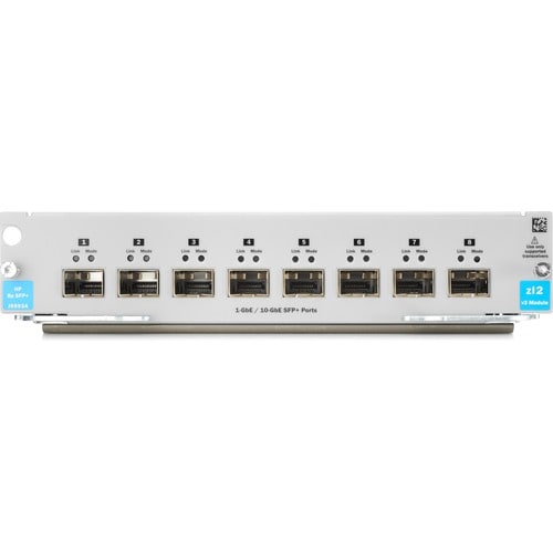 HPE 8 Ports 1G/10GbE SFP+ MACsec v3 zl2 - For Data Networking