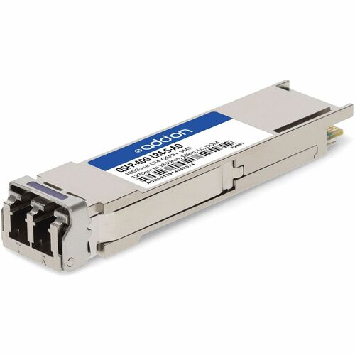 AddOn Cisco QSFP+ Module - For Data Networking, Optical Network - 1 x 40GBase-LR4 Network