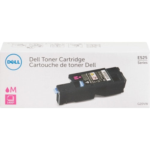 Cartouche de toner Dell magenta pour imprimante E525W (593-BBJV)