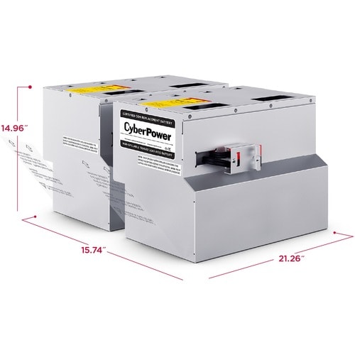 Cartouche de batterie de remplacement pour onduleur CyberPower CyberPower RB1290X16 pour