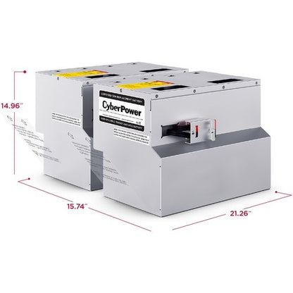 Cartouche de batterie de remplacement pour onduleur CyberPower CyberPower RB1290X16 pour