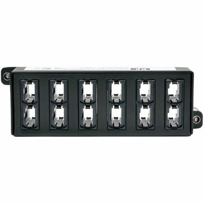 Casete de paso de 100 Gb/120 Gb de Tripp Lite, 12 MTP/MPO de 24 fibras, 24 MTP, 24 puertos