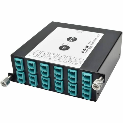 Tripp Lite 100Gb/120Gb to10Gb Breakout Cassette 24-Fiber MTP/MPO 12 LC - 12 x LC