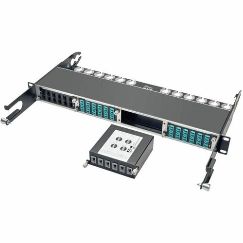Casete de conexión Tripp Lite de 100 Gb/120 Gb a 40 Gb, 2 de 24 fibras a 6 de 12 fibras - 8 x