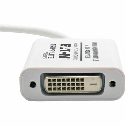 Tripp Lite 6in Mini DisplayPort to DVI Adapter Active Converter mDP to DVI M/F DPort 1.2 6