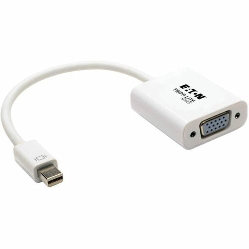 Tripp Lite 6in Mini DisplayPort to VGA Adapter Active Converter mDP to VGA M/F DPort 1.2 6