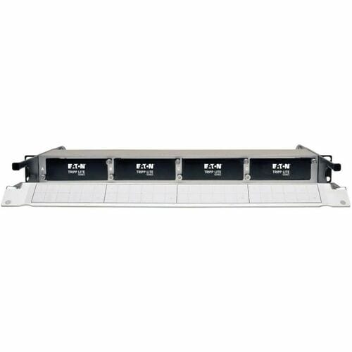 Panel de gabinete de fibra de cobre de alta densidad Tripp Lite con capacidad para 4 casetes, 1U - 4