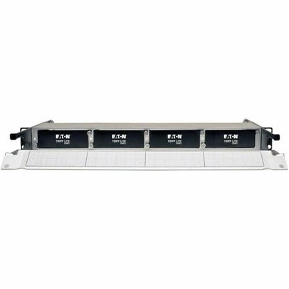 Panel de gabinete de fibra de cobre de alta densidad Tripp Lite con capacidad para 4 casetes, 1U - 4