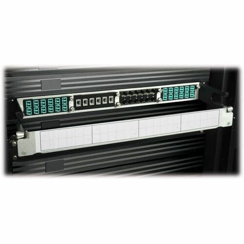 Panel de gabinete de fibra de cobre de alta densidad Tripp Lite con capacidad para 4 casetes, 1U - 4