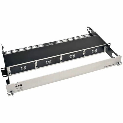 Panel de gabinete de fibra de cobre de alta densidad Tripp Lite con capacidad para 4 casetes, 1U - 4