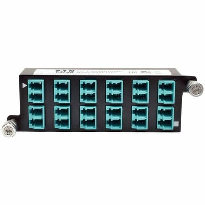 Tripp Lite 10GbE High Density Pass-Through Cassette 12 LC Duplex Connection - 24 x LC Dupl
