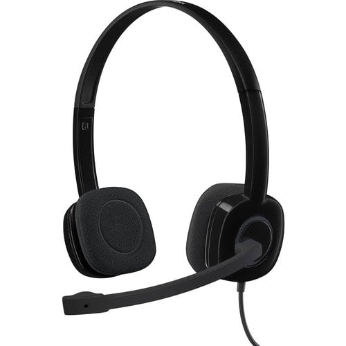 Logitech H151 Stereo Headset with Rotating Boom Mi
