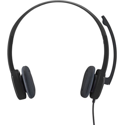Logitech H151 Stereo Headset with Rotating Boom Mi