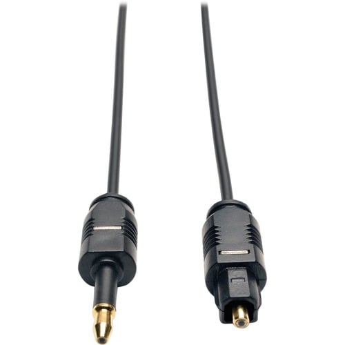 Câble audio numérique SPDIF ultra fin Tripp Lite Toslink vers Mini Toslink de 1,8 m (6 pi)