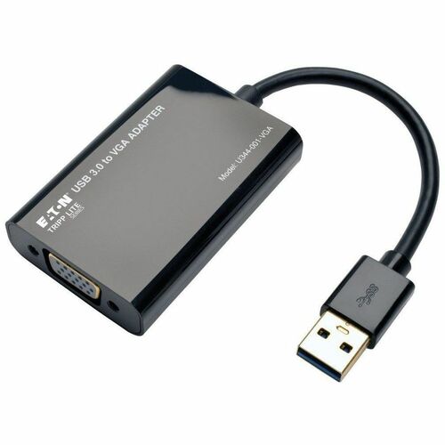 Adaptador USB 3.0 SuperSpeed ​​a VGA de Tripp Lite by Eaton, 512 MB de SDRAM - 2048 x 1152, 1080p - 1 x