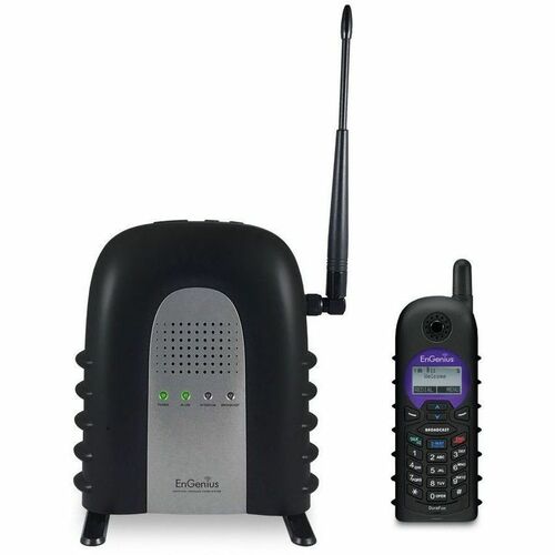 Estación base del sistema telefónico inalámbrico SIP DuraFon de EnGenius: 4 llamadas simultáneas