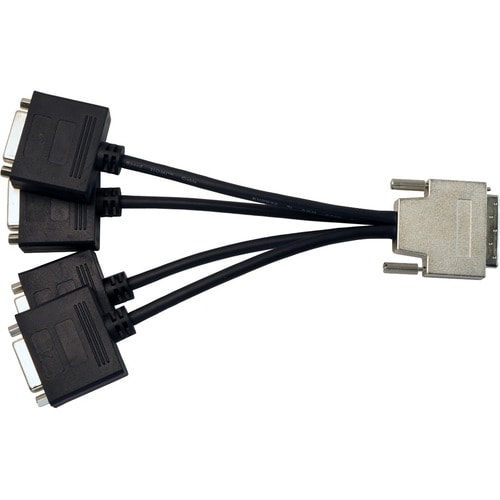 Cable VisionTek VHDCI a 4x DVI-D (M/H) - Cable de video DVI/VHDCI para dispositivo de video - First E