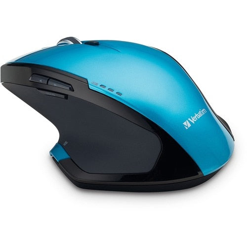 Verbatim Wireless Desktop 8-Button Deluxe Mouse - Blue LED/Optical