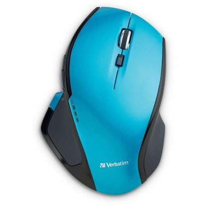 Verbatim Wireless Desktop 8-Button Deluxe Mouse - Blue LED/Optical