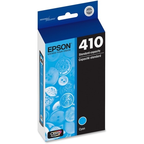 Epson Claria 410 Original Inkjet Ink Cartridge - Cyan - 1 Ea