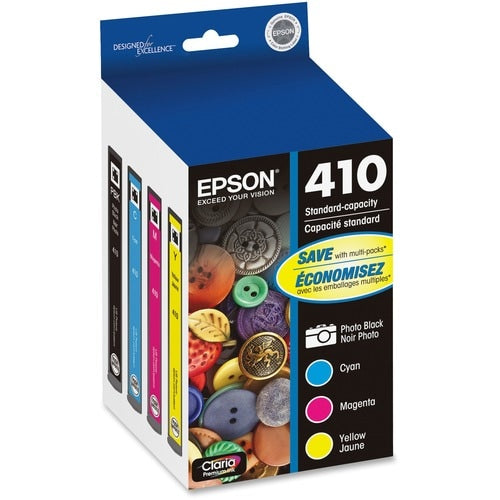 Cartouche d'encre standard Claria Premium Multipk T410 avec capteur SENSORMATIC