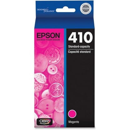 Cartouche d'encre jet d'encre Epson Claria 410 d'origine à rendement standard