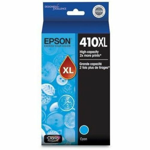 Cartouche d'encre jet d'encre haute capacité d'origine Epson Claria Premium 410XL